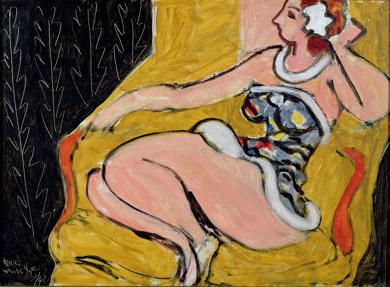 Ülő táncos alkotó: Henri Matisse