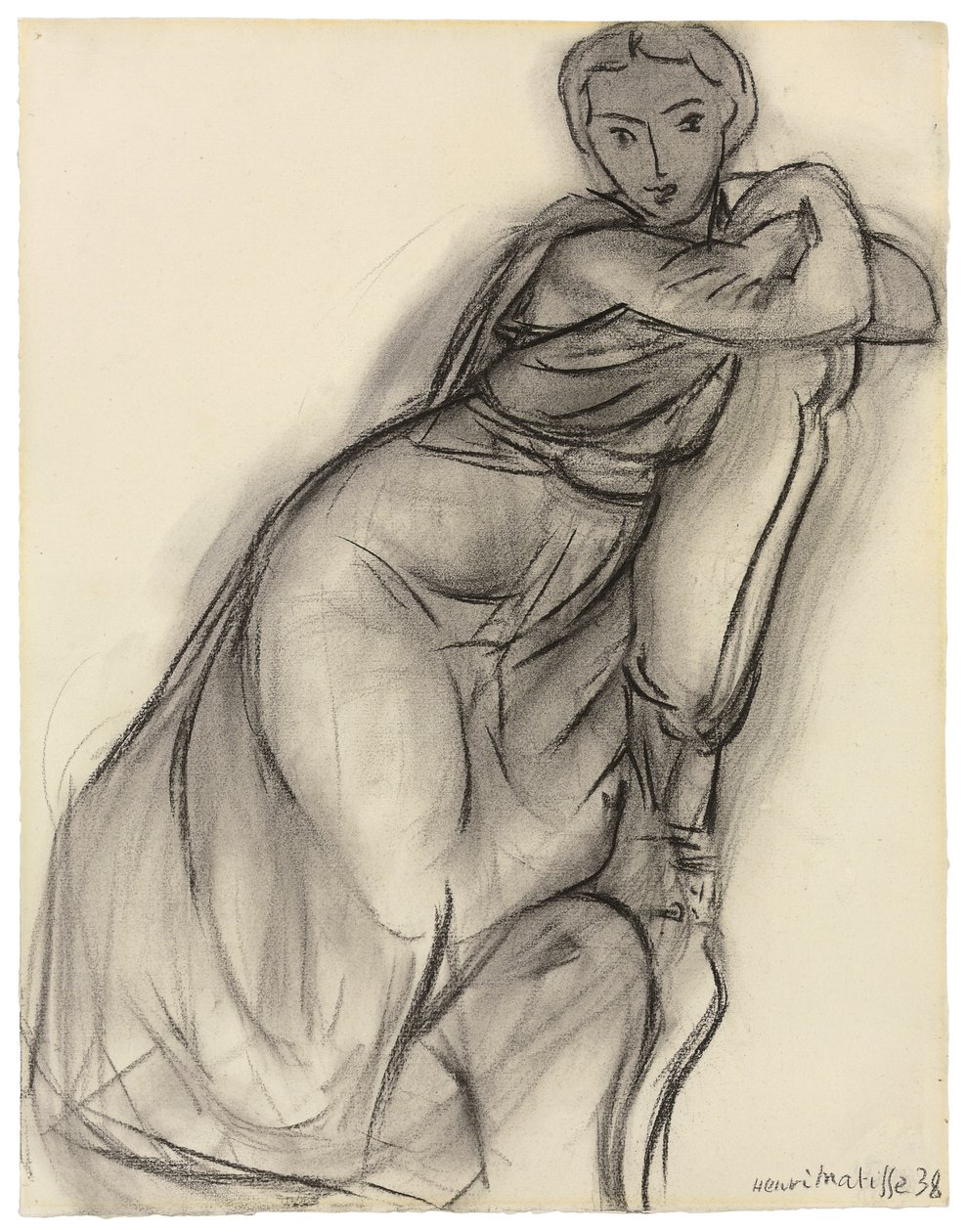 Ülő nő alkotó: Henri Matisse