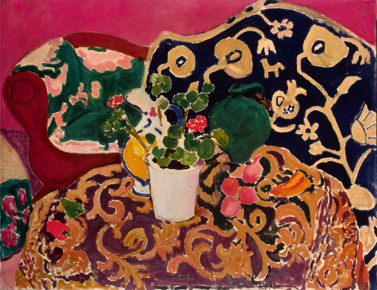 Spanyol csendélet, 1910-11 körül (olaj, vászon) alkotó: Henri Matisse