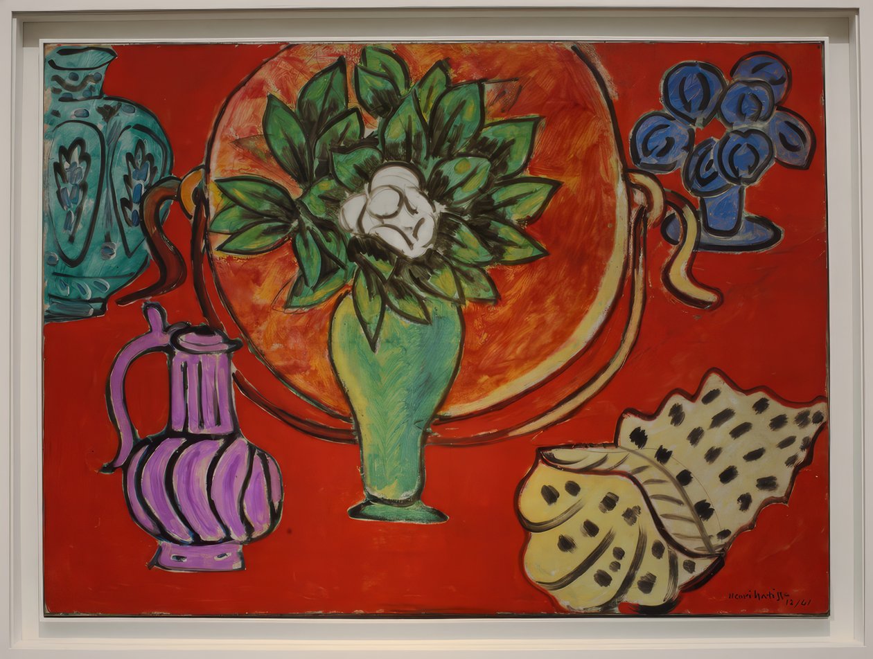 Csendélet magnóliákkal alkotó: Henri Matisse