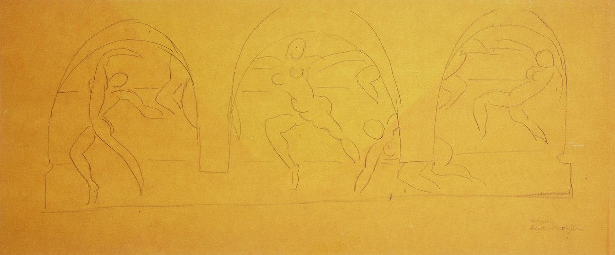 Tanulmány a táncra alkotó: Henri Matisse