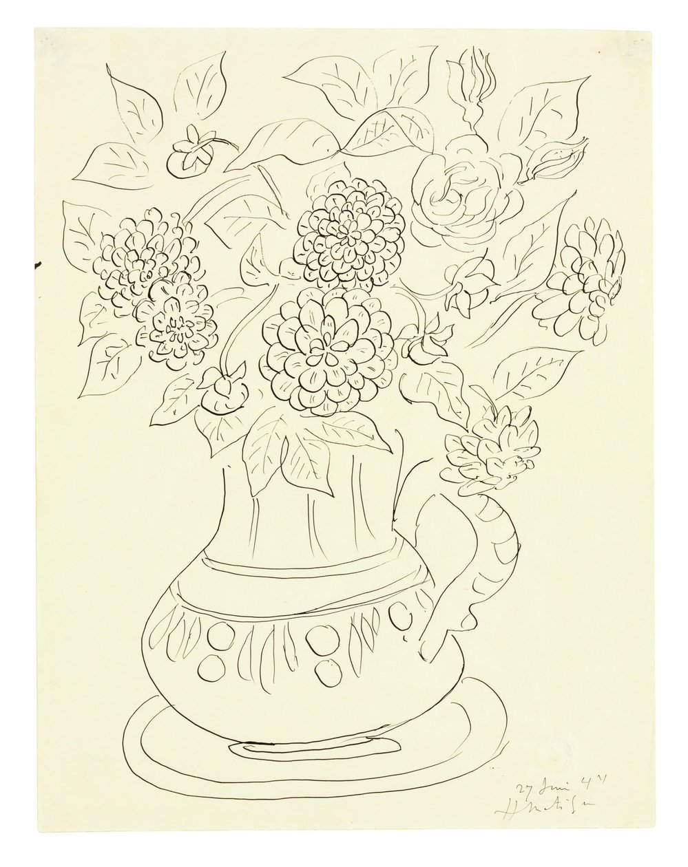 A csokor alkotó: Henri Matisse