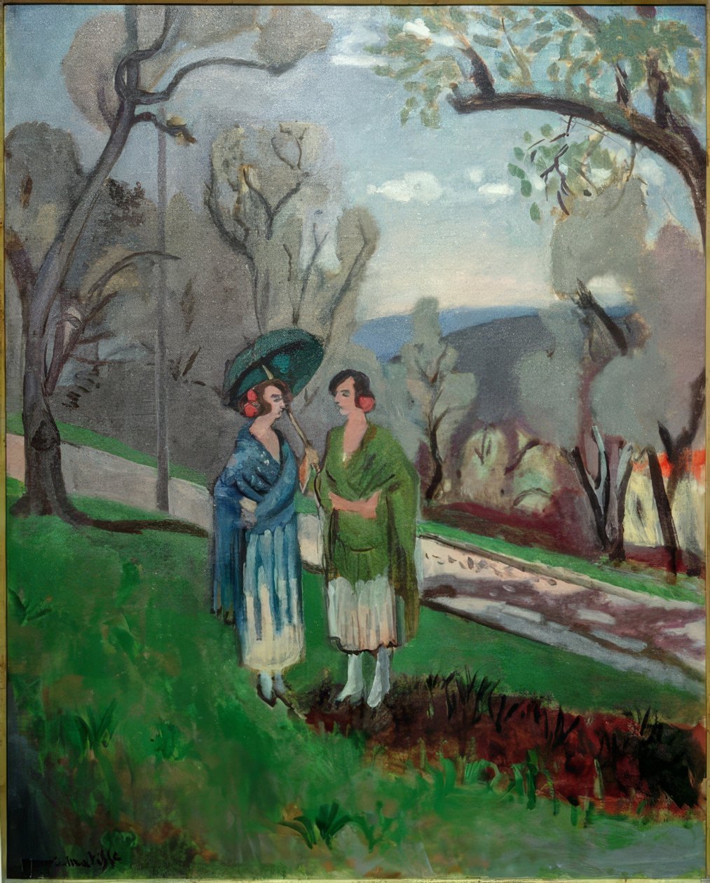 A beszélgetés az olajfák alatt alkotó: Henri Matisse