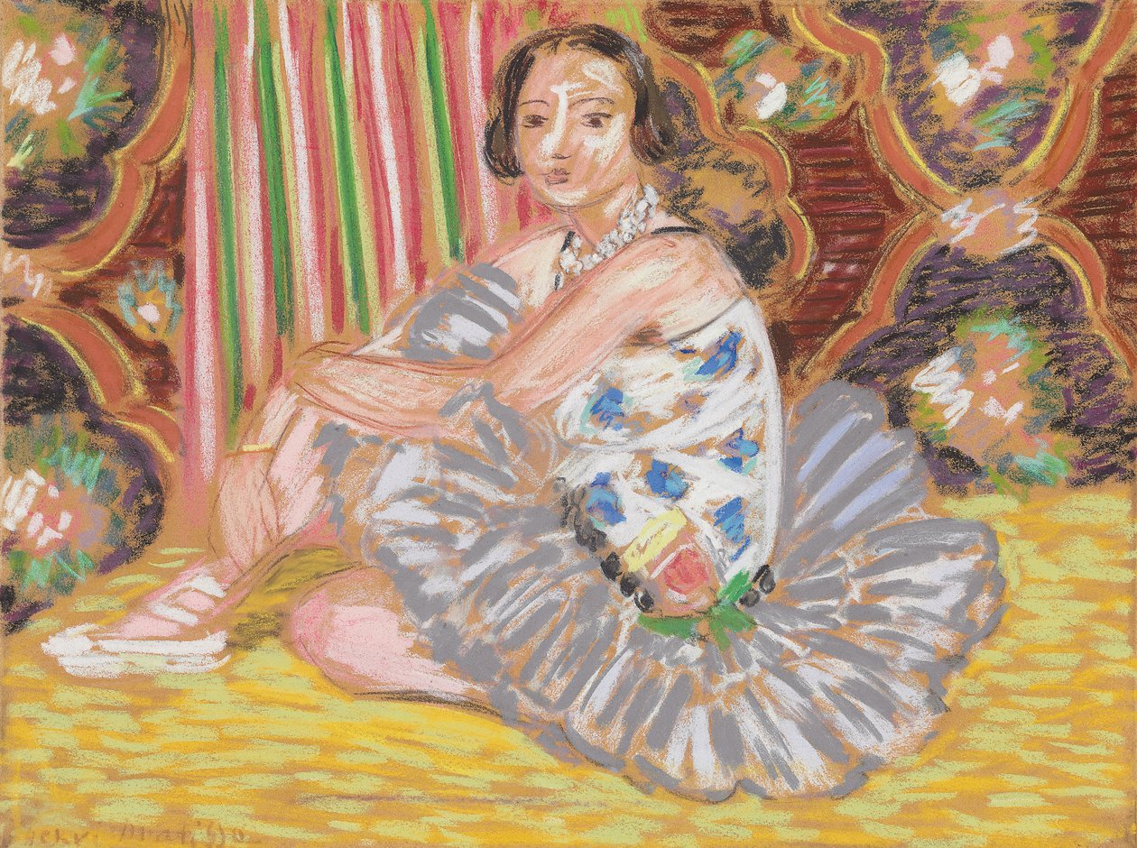A táncosnő; La Danseuse alkotó: Henri Matisse