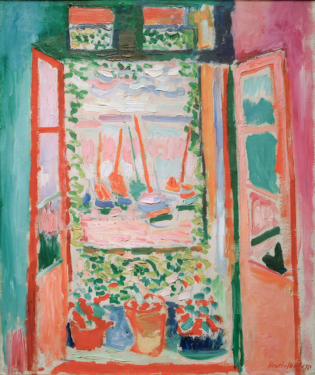 A nyitott ablak alkotó: Henri Matisse