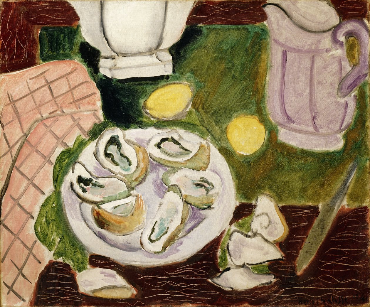 Az osztrigák; Les Huitres alkotó: Henri Matisse