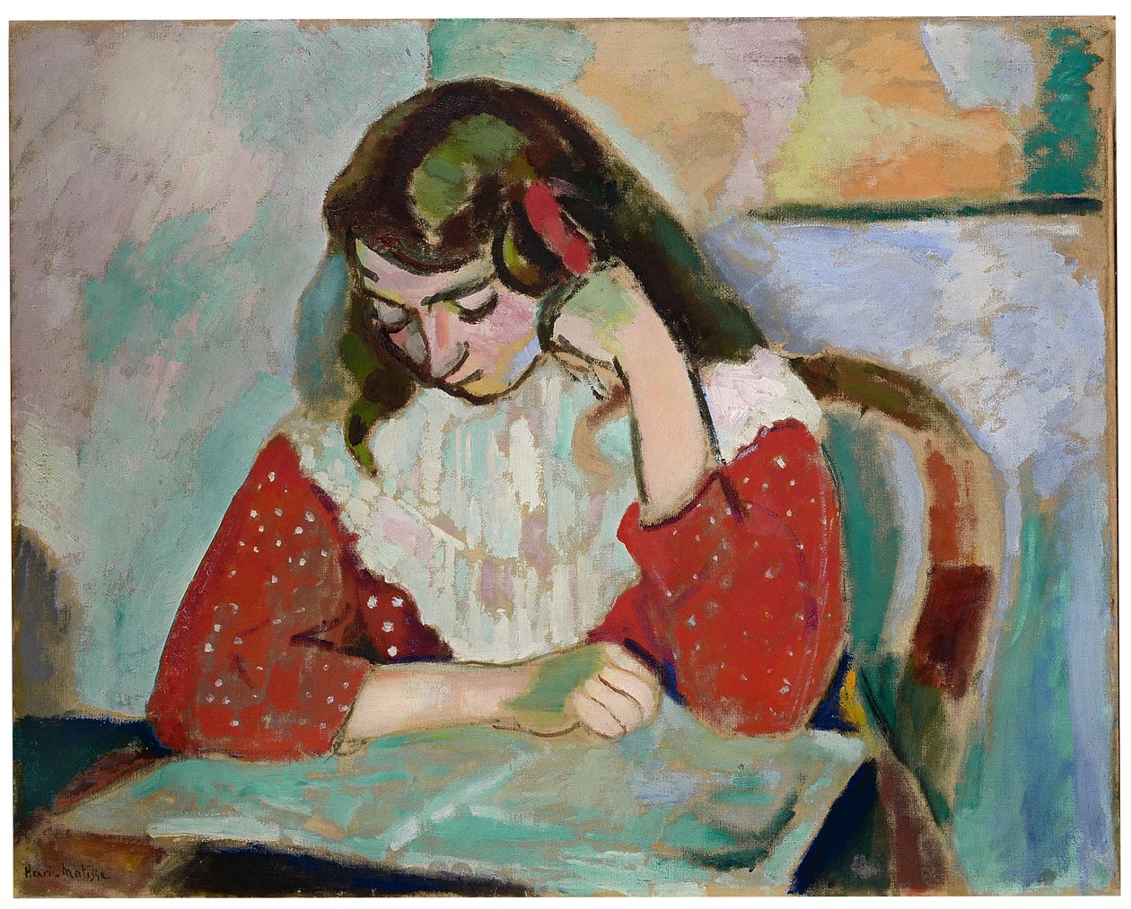 Az olvasó, Marguerite Matisse alkotó: Henri Matisse
