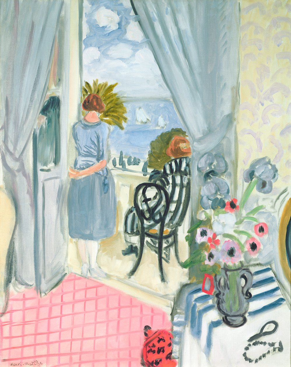 A nizzai regatták alkotó: Henri Matisse