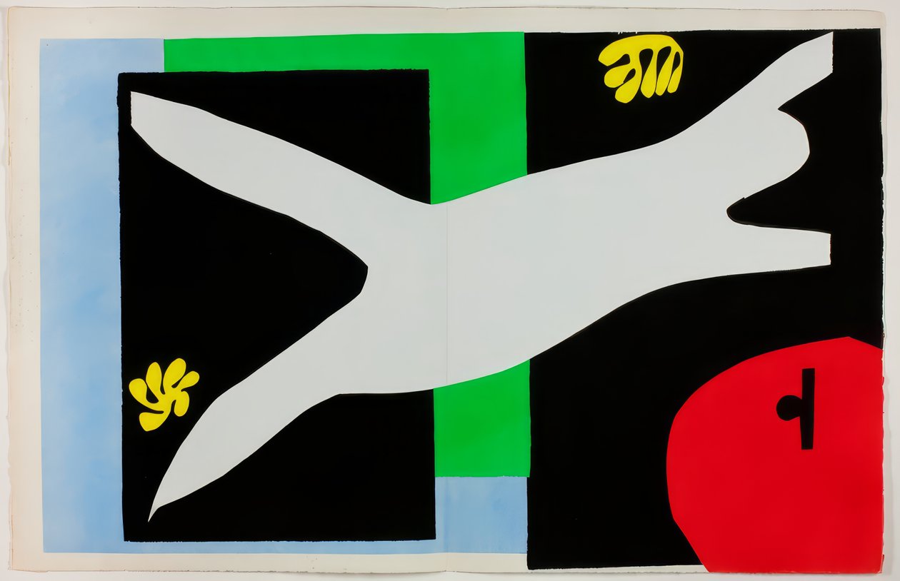 The Swimmer in the Tank, a Jazzből alkotó: Henri Matisse