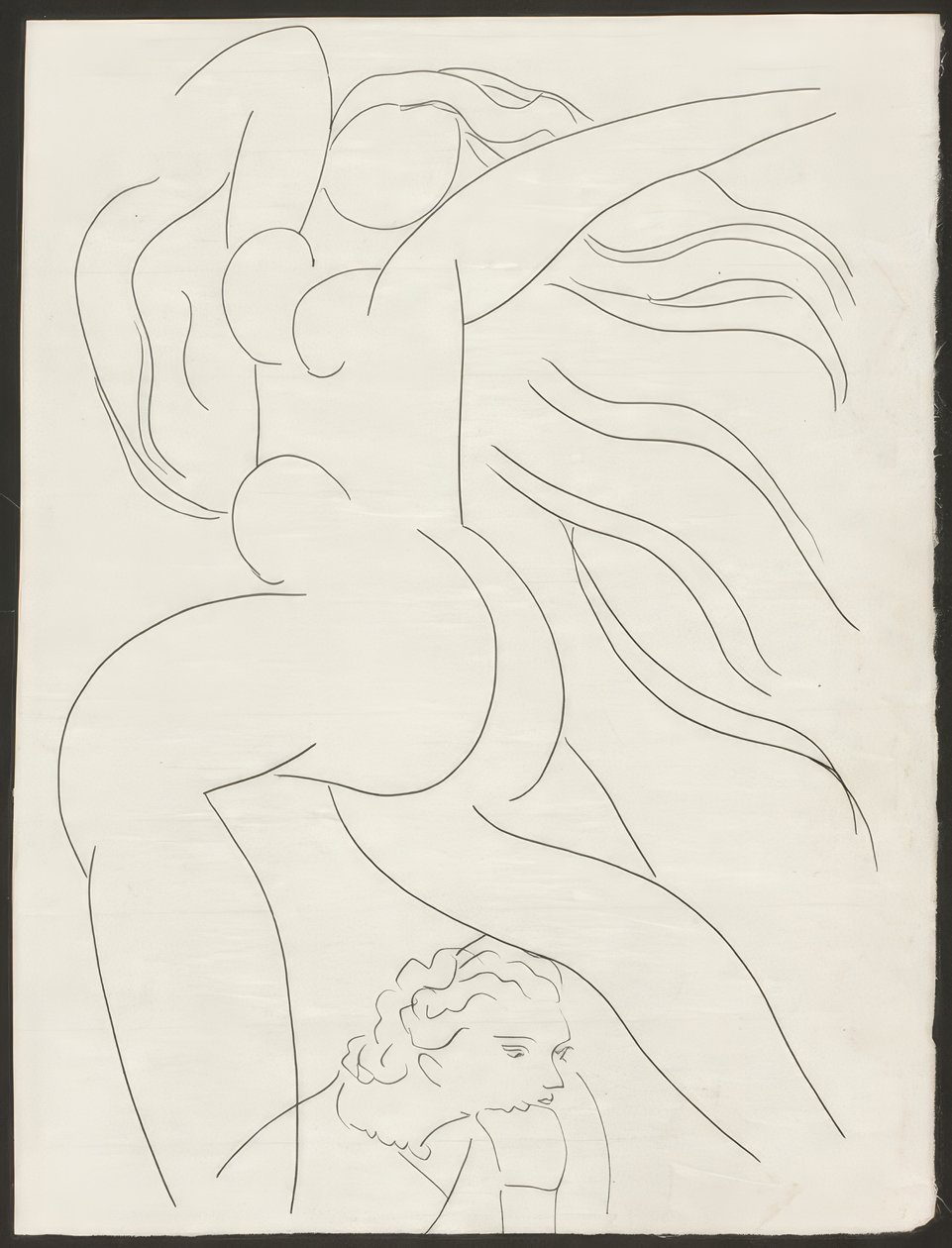 Pirítós, első tányér a Poesies de Mallarmé-ból alkotó: Henri Matisse