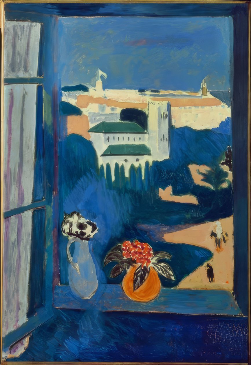 Kilátás Tanger ablakából alkotó: Henri Matisse