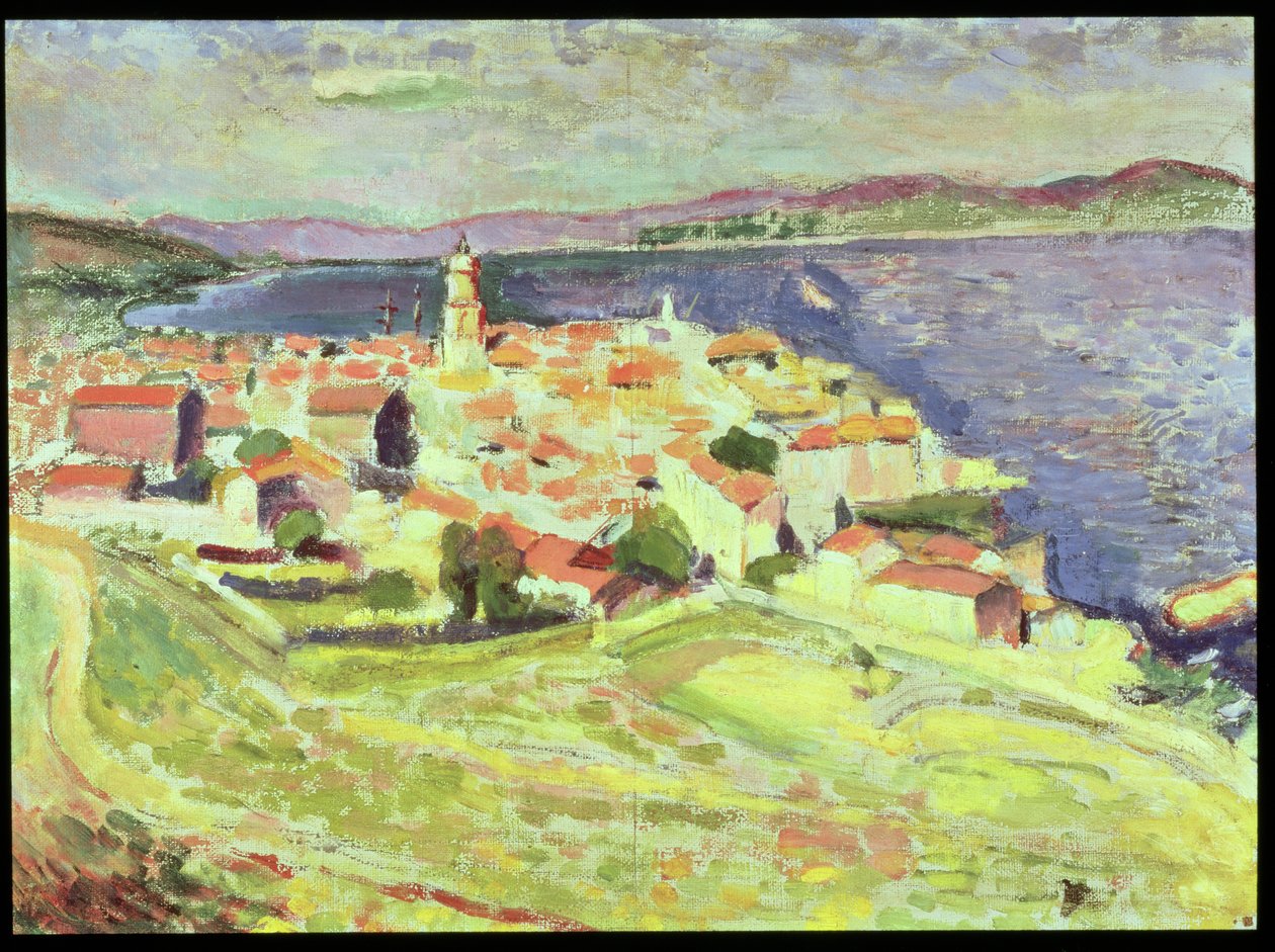 St. Tropez kilátása alkotó: Henri Matisse