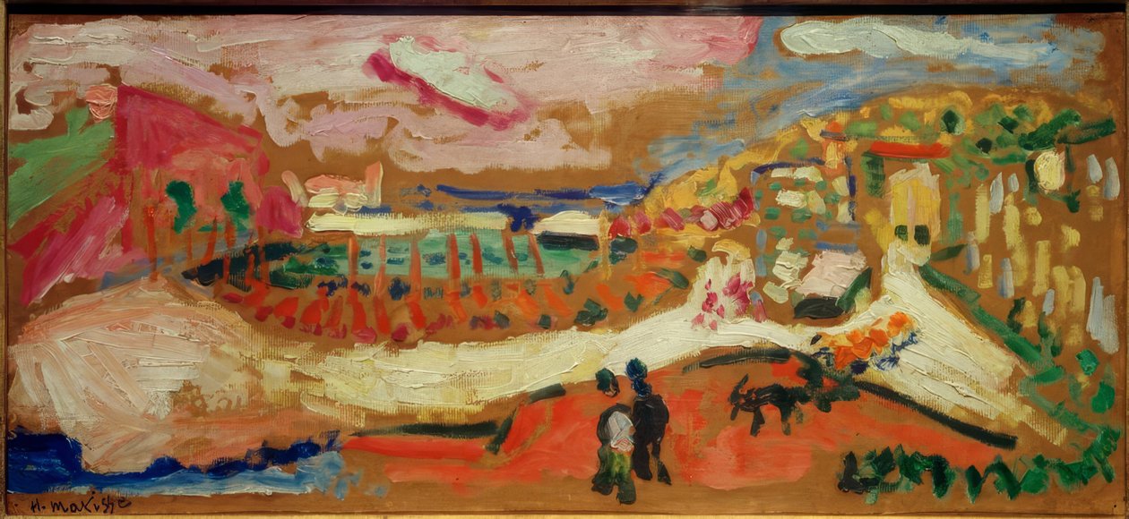 Collioure látképe alkotó: Henri Matisse