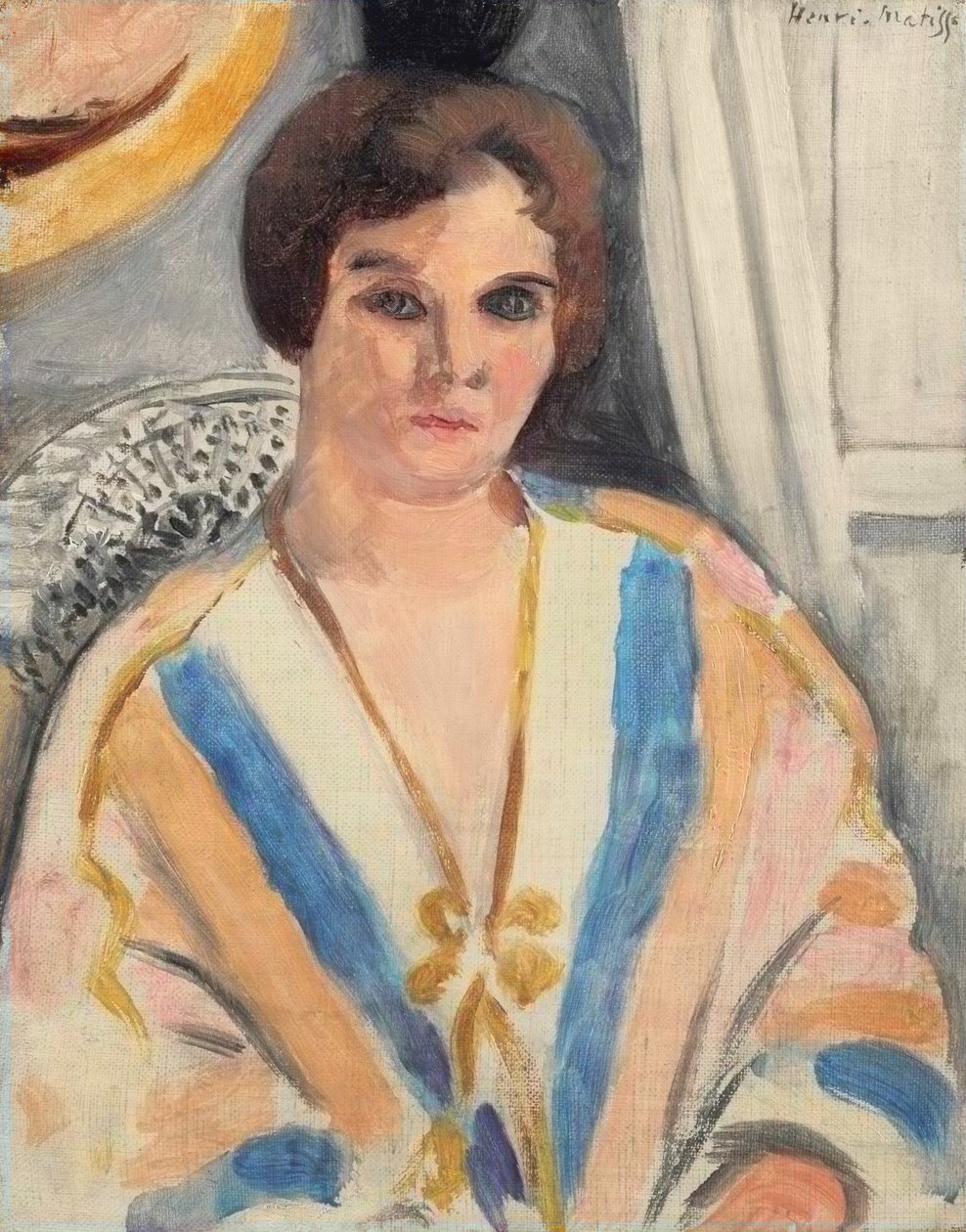 Nő keleti viseletben alkotó: Henri Matisse
