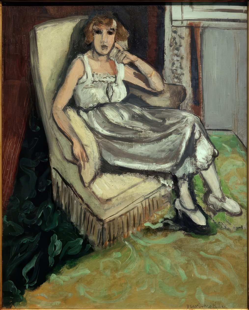 Nő egy karosszékben alkotó: Henri Matisse