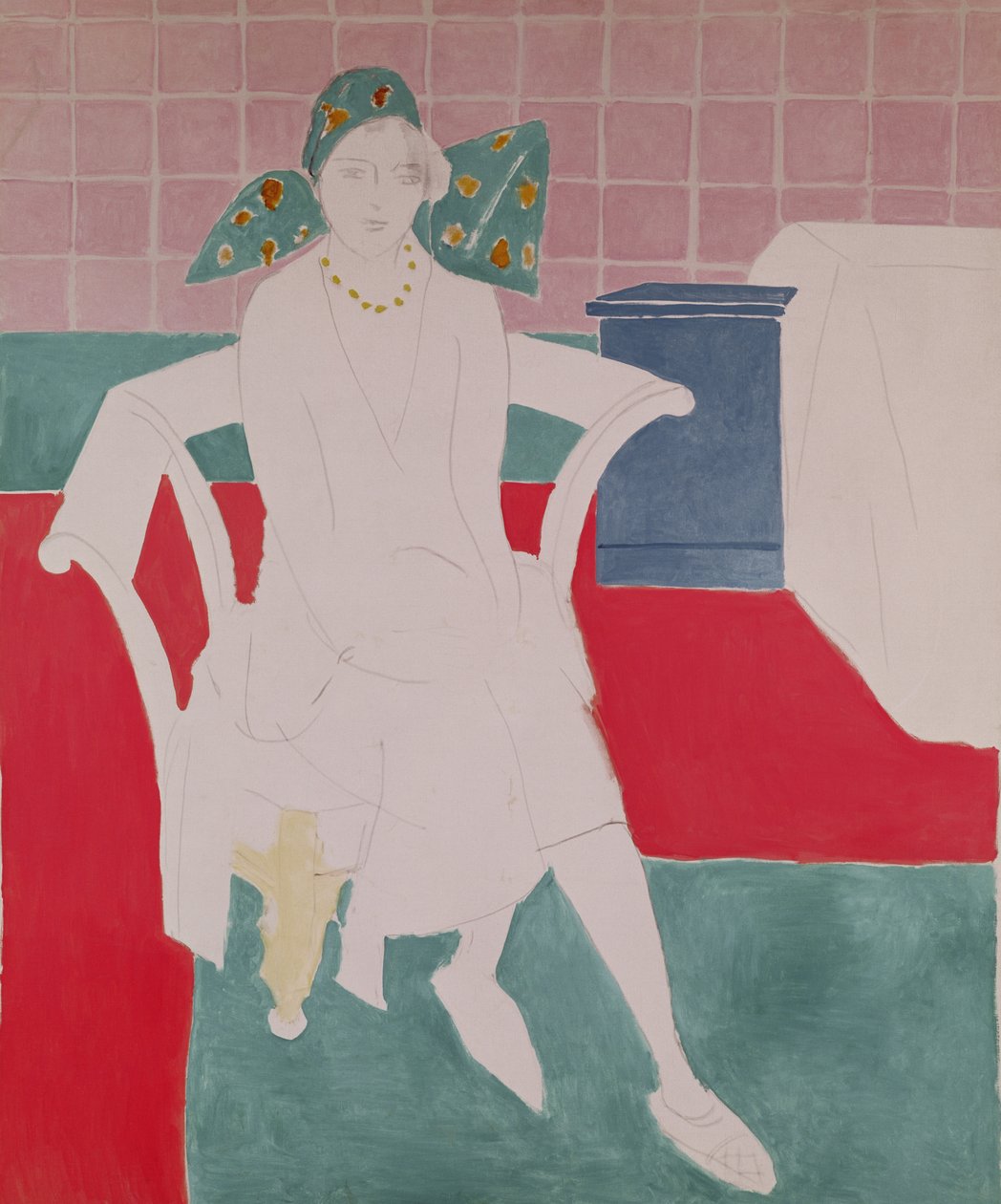 Madras kalapos nő alkotó: Henri Matisse