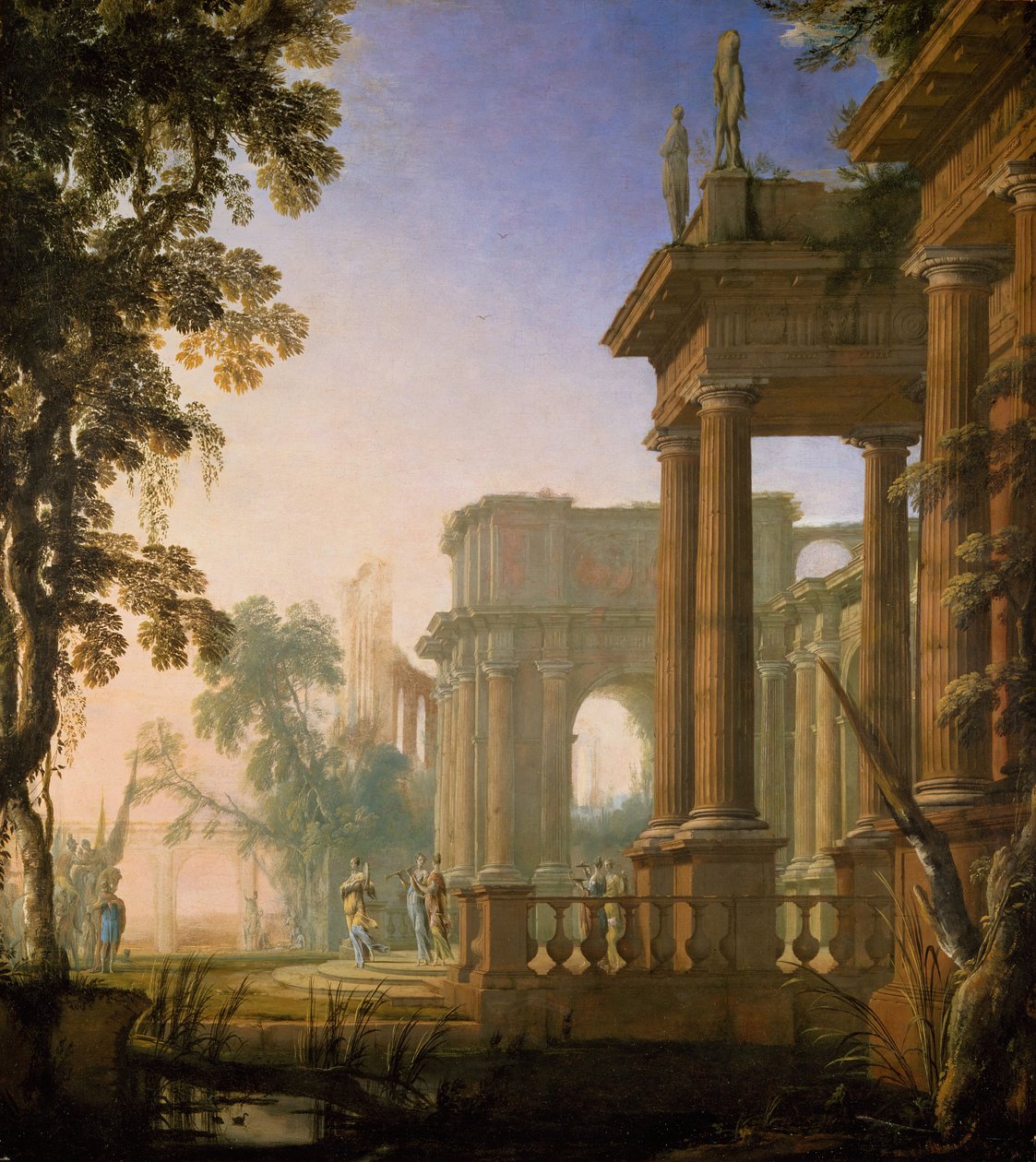 Jefte és lánya, 1650-1700 alkotó: Henri Mauperche