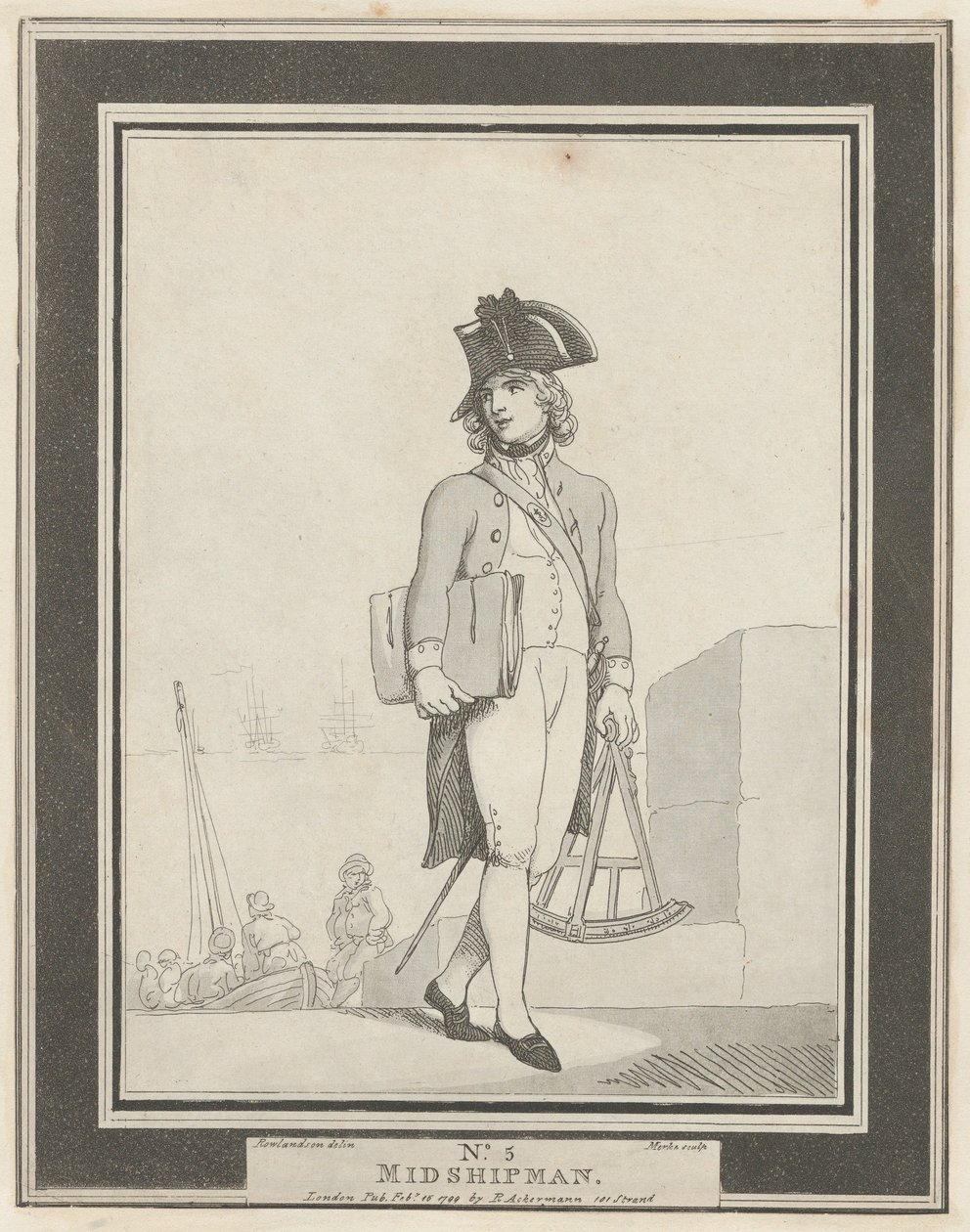 5. szám: Midshipman, 1799. február 15. alkotó: Henri Merke