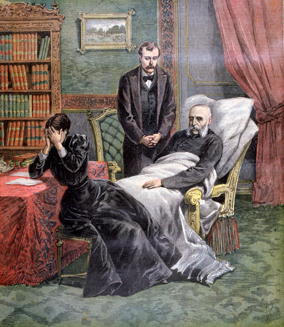 Jules Ferry halála, 1893 alkotó: Henri Meyer