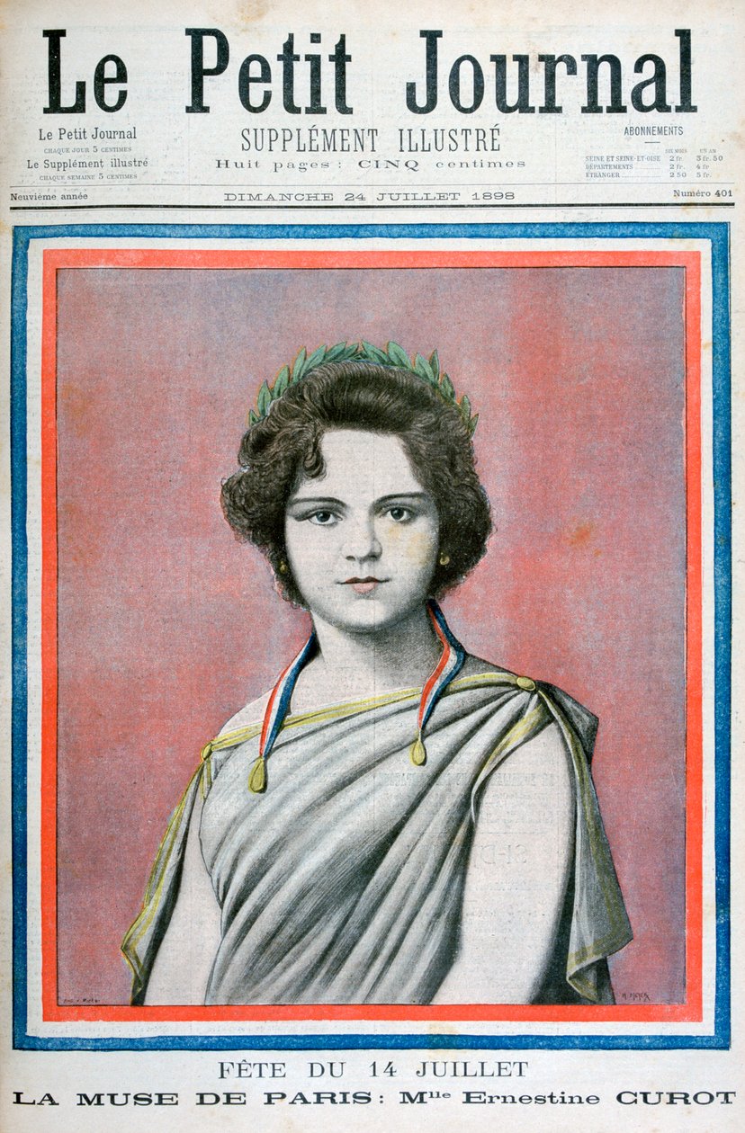 Mlle Ernestine Curot, 1898 alkotó: Henri Meyer