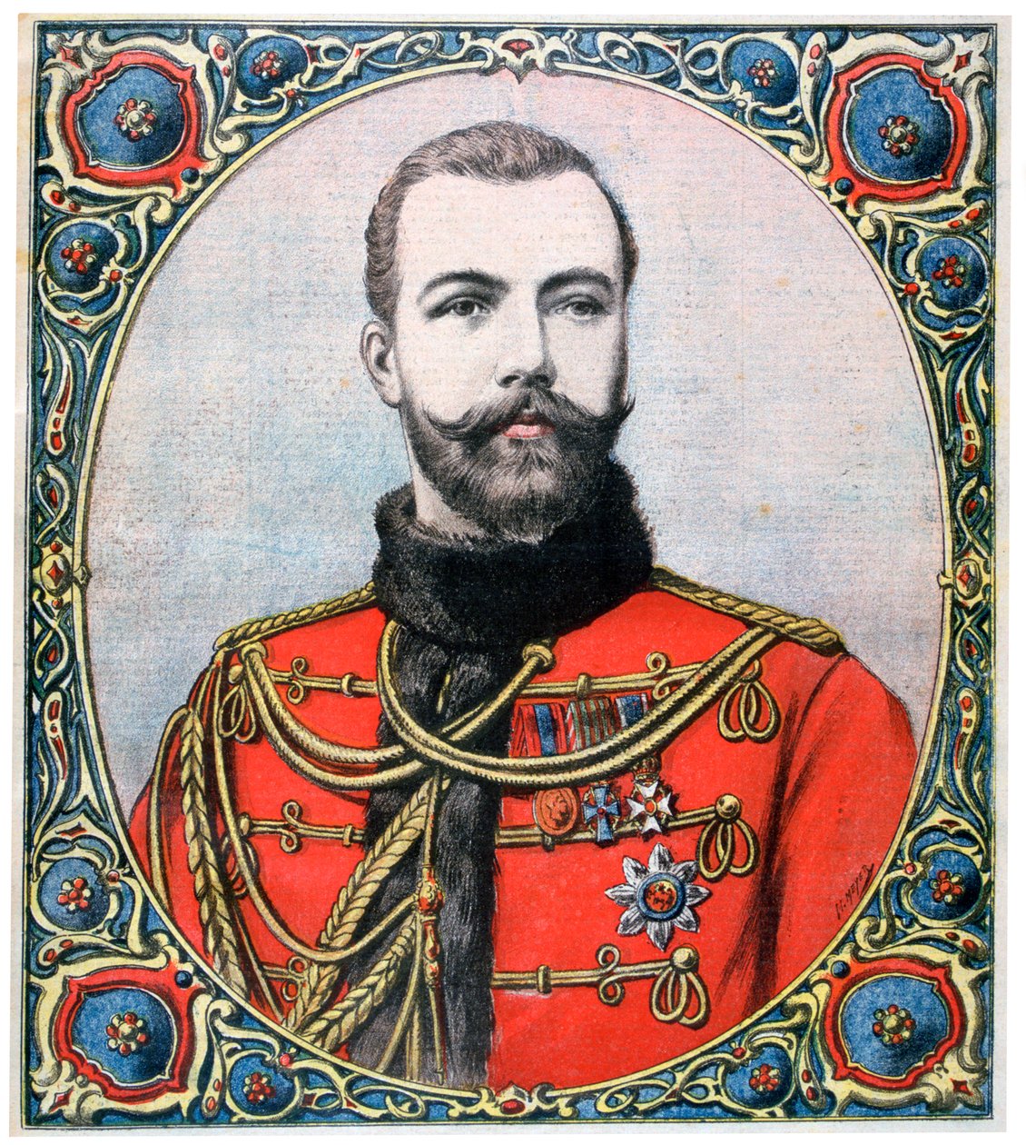 Miklós orosz cár, 1894 alkotó: Henri Meyer