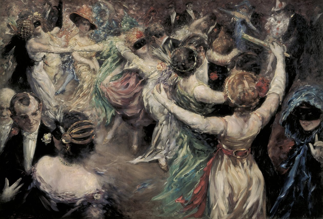 Bál a La Monnaie-ban alkotó: Henri Moreau