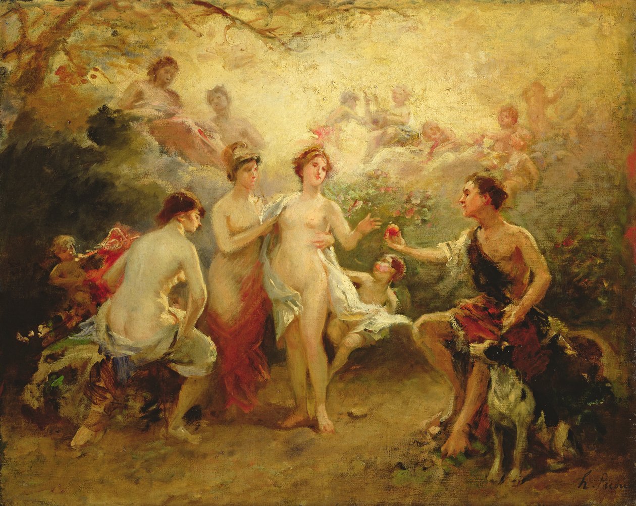 A párizsi ítélet alkotó: Henri Pierre Picou