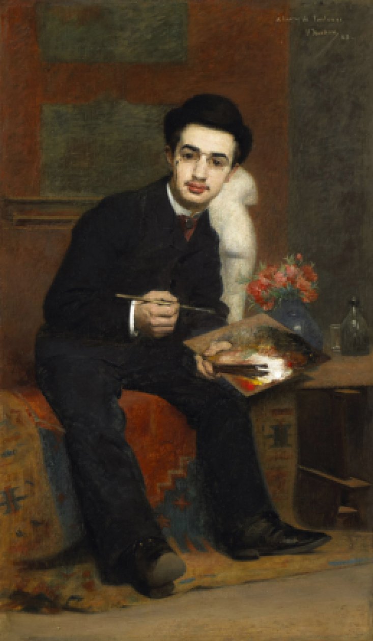 Henri de Toulouse-Lautrec, 1883. alkotó: Henri Rachou