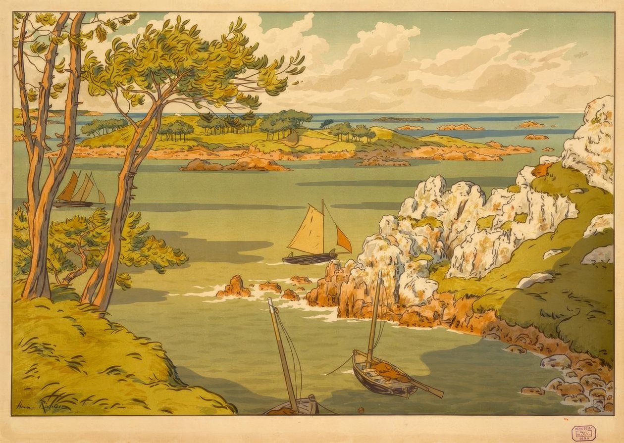 A sziget alkotó: Henri Rivière
