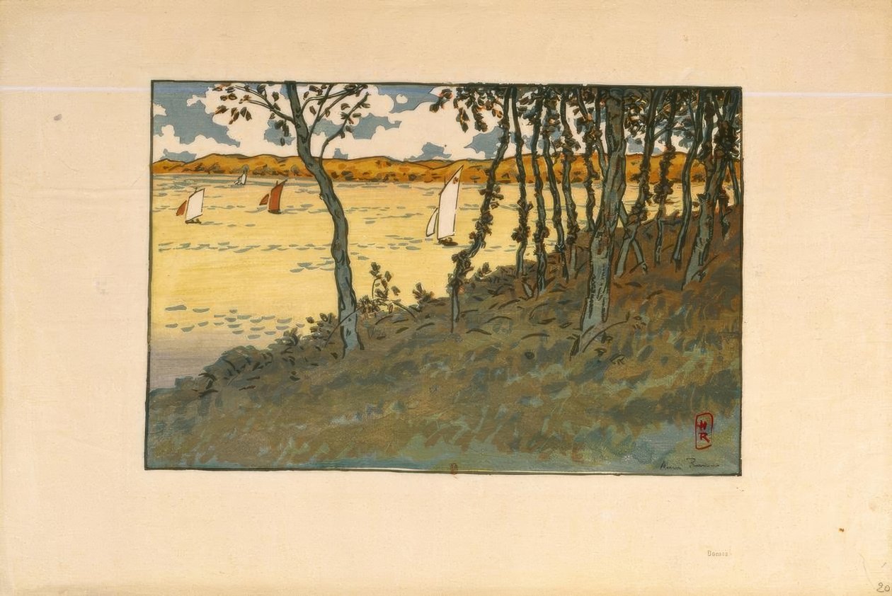 Lancieux (Saint-Briac) alkotó: Henri Rivière