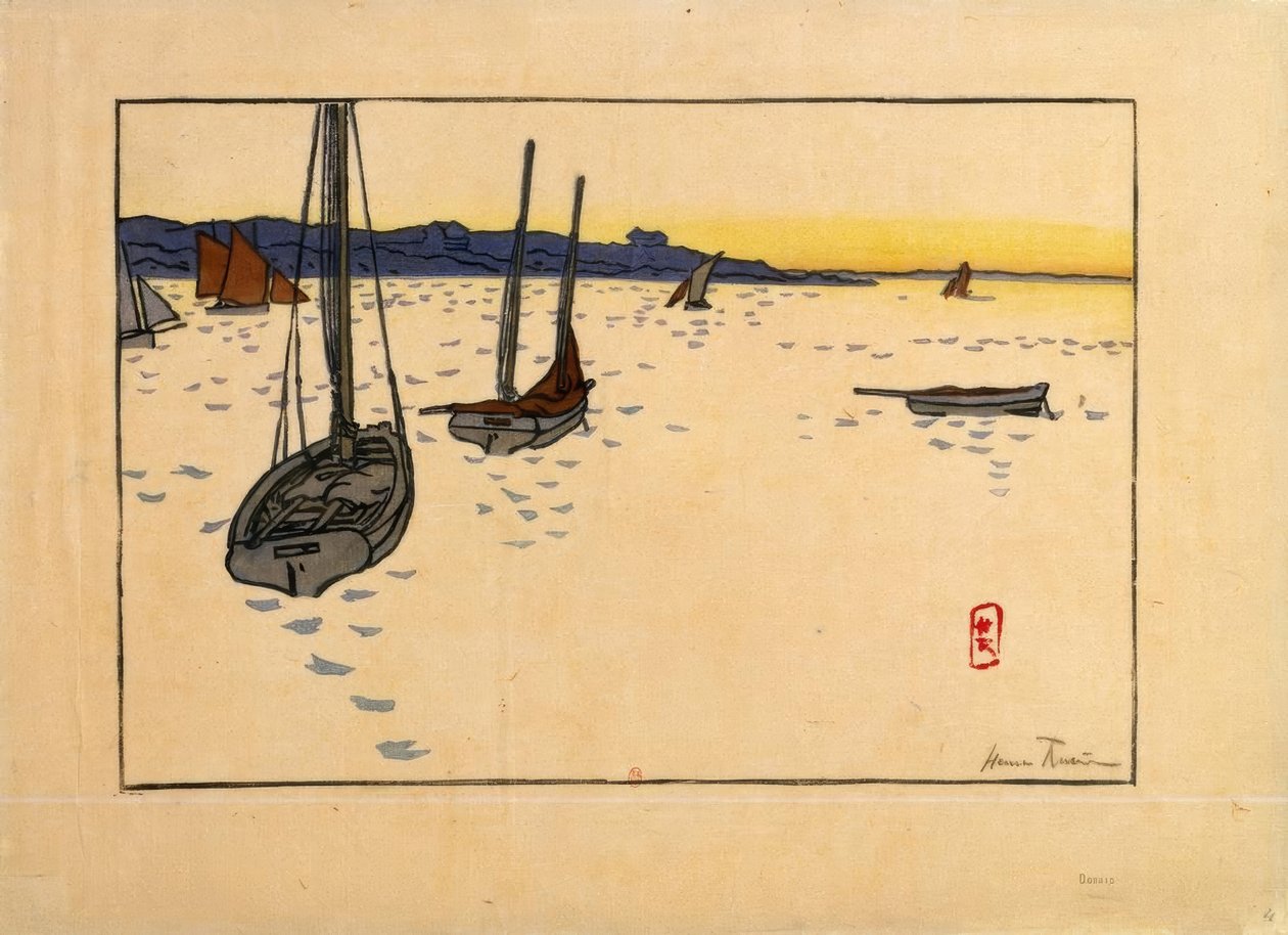 A Bechet (Saint-Briac) alkotó: Henri Rivière
