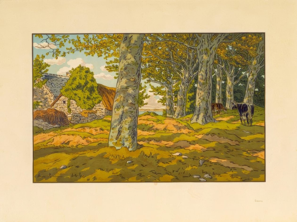 A kerzaderni bükkfa alkotó: Henri Rivière