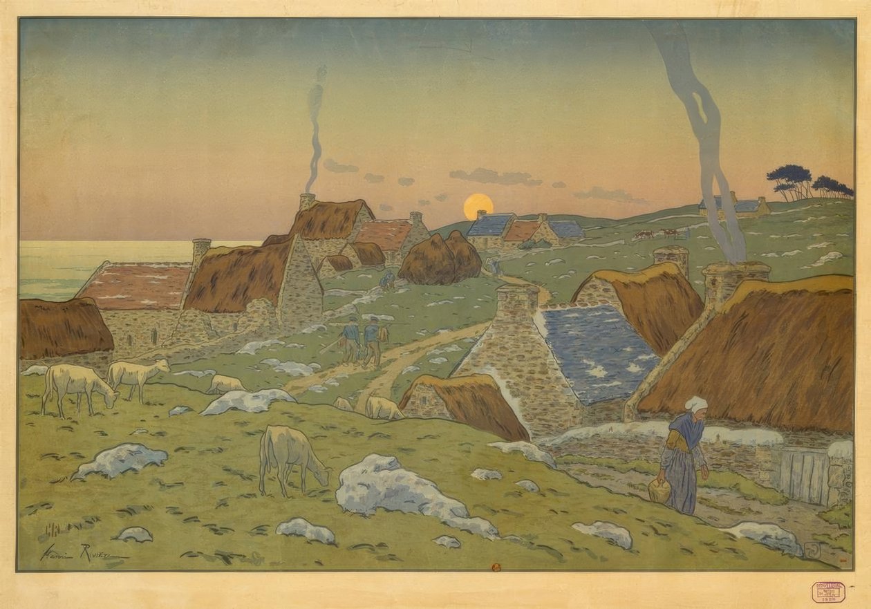 A Hold felkelése alkotó: Henri Rivière