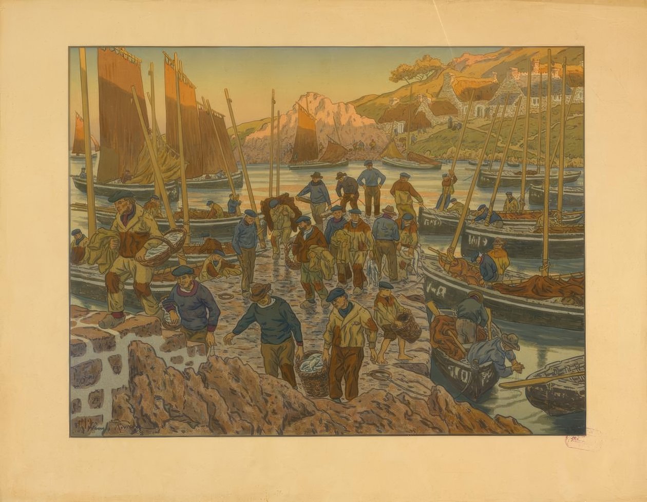 A kikötő alkotó: Henri Rivière
