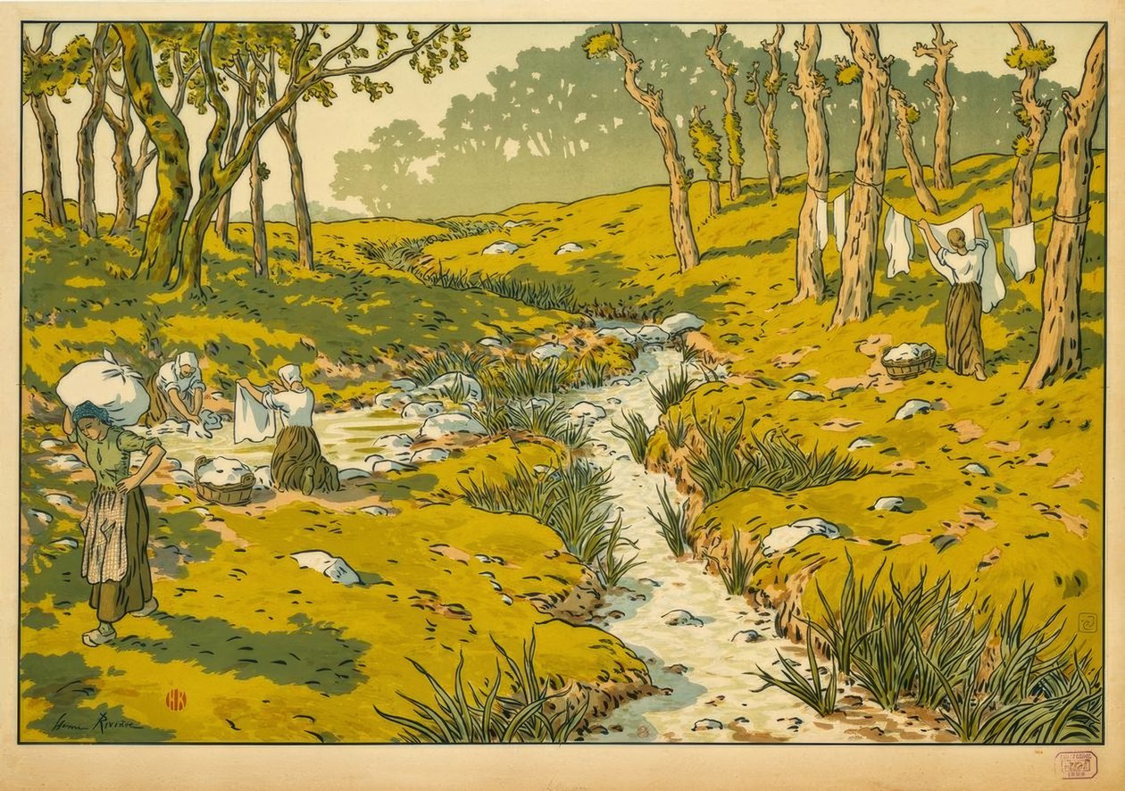 A patak alkotó: Henri Rivière
