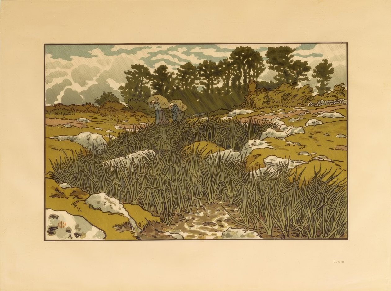 Stream Loperecnél alkotó: Henri Rivière