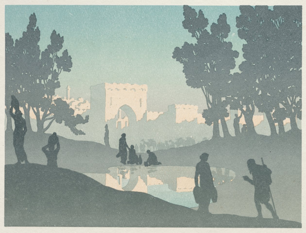 A vándor zsidó: Az óváros alkotó: Henri Rivière