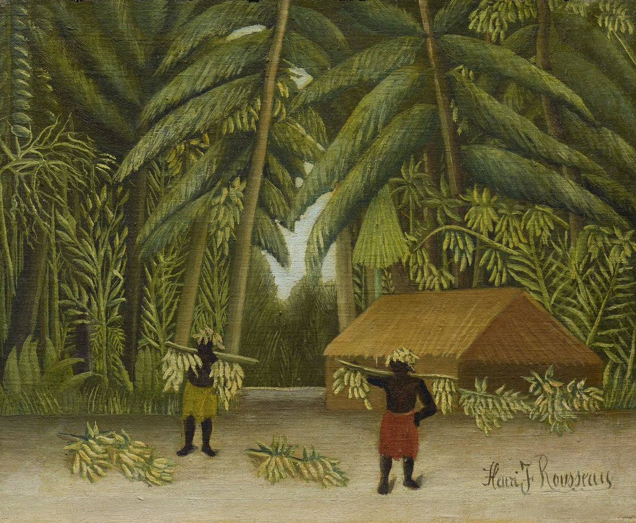 Banánszüret, 1907-10 alkotó: Henri Rousseau