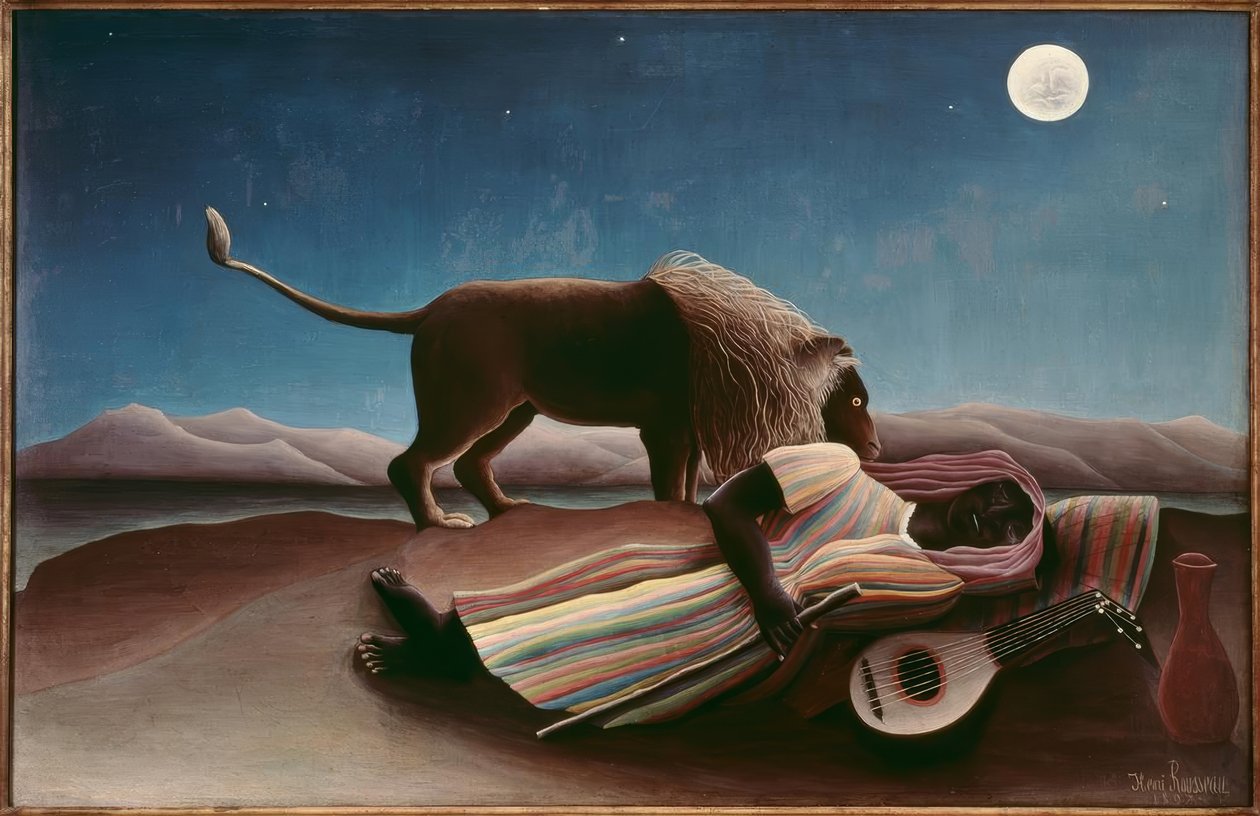 Az alvó bohém alkotó: Henri Rousseau