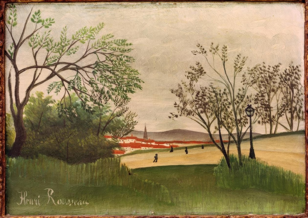 Harangtorony táj alkotó: Henri Rousseau