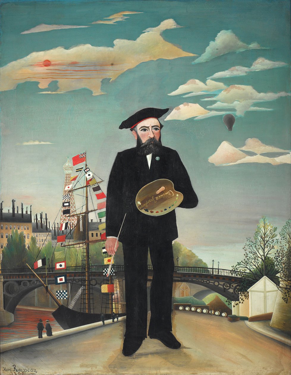 Önarckép alkotó: Henri Rousseau