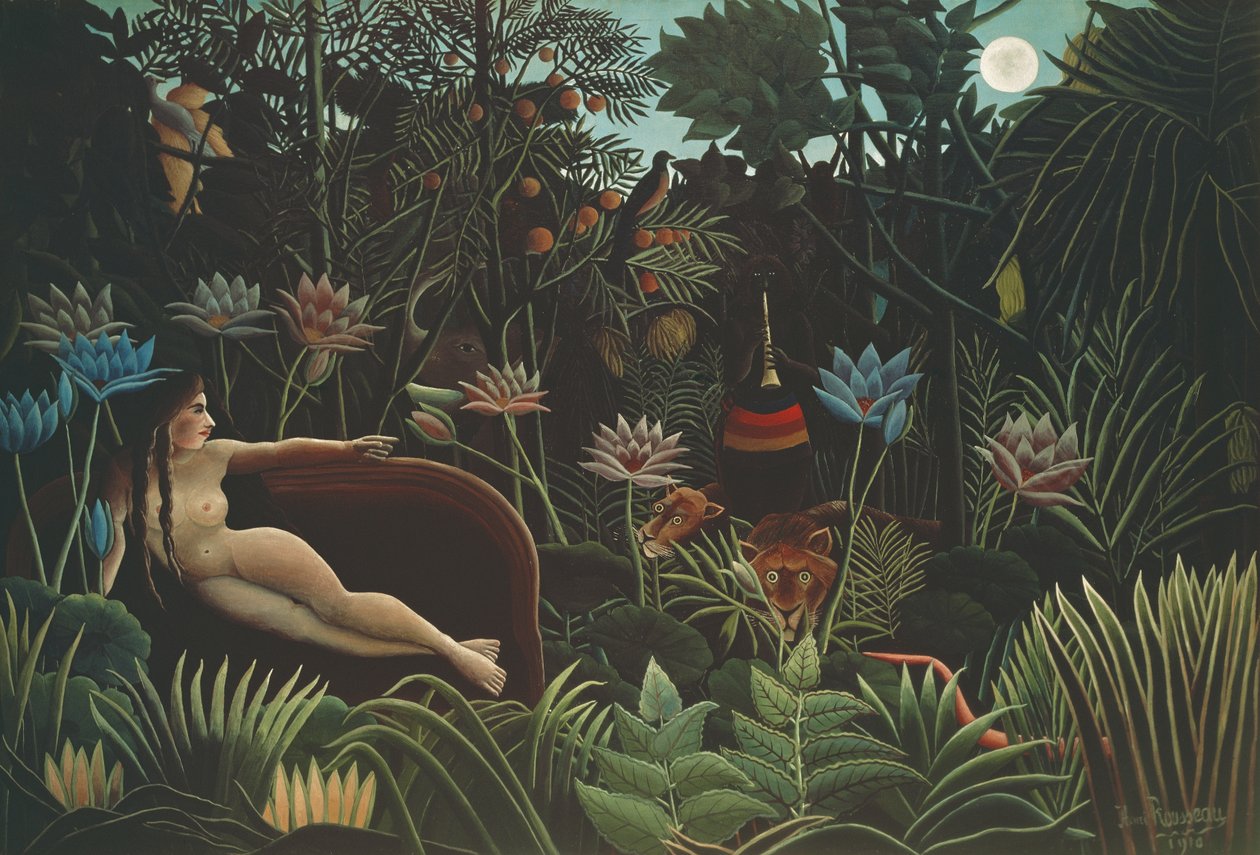 Az álom, 1910 alkotó: Henri Rousseau