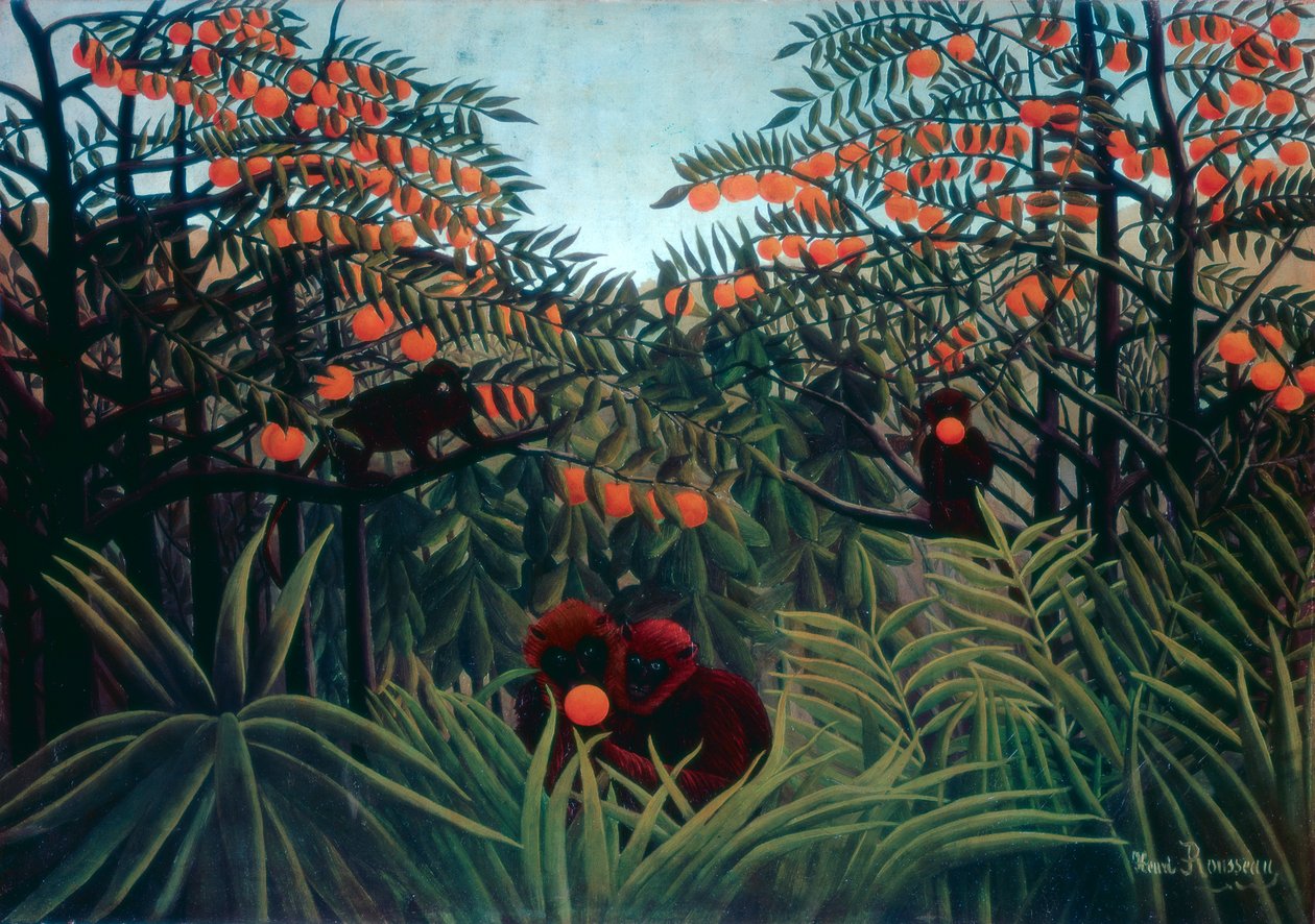 A trópusok, 1910 alkotó: Henri Rousseau