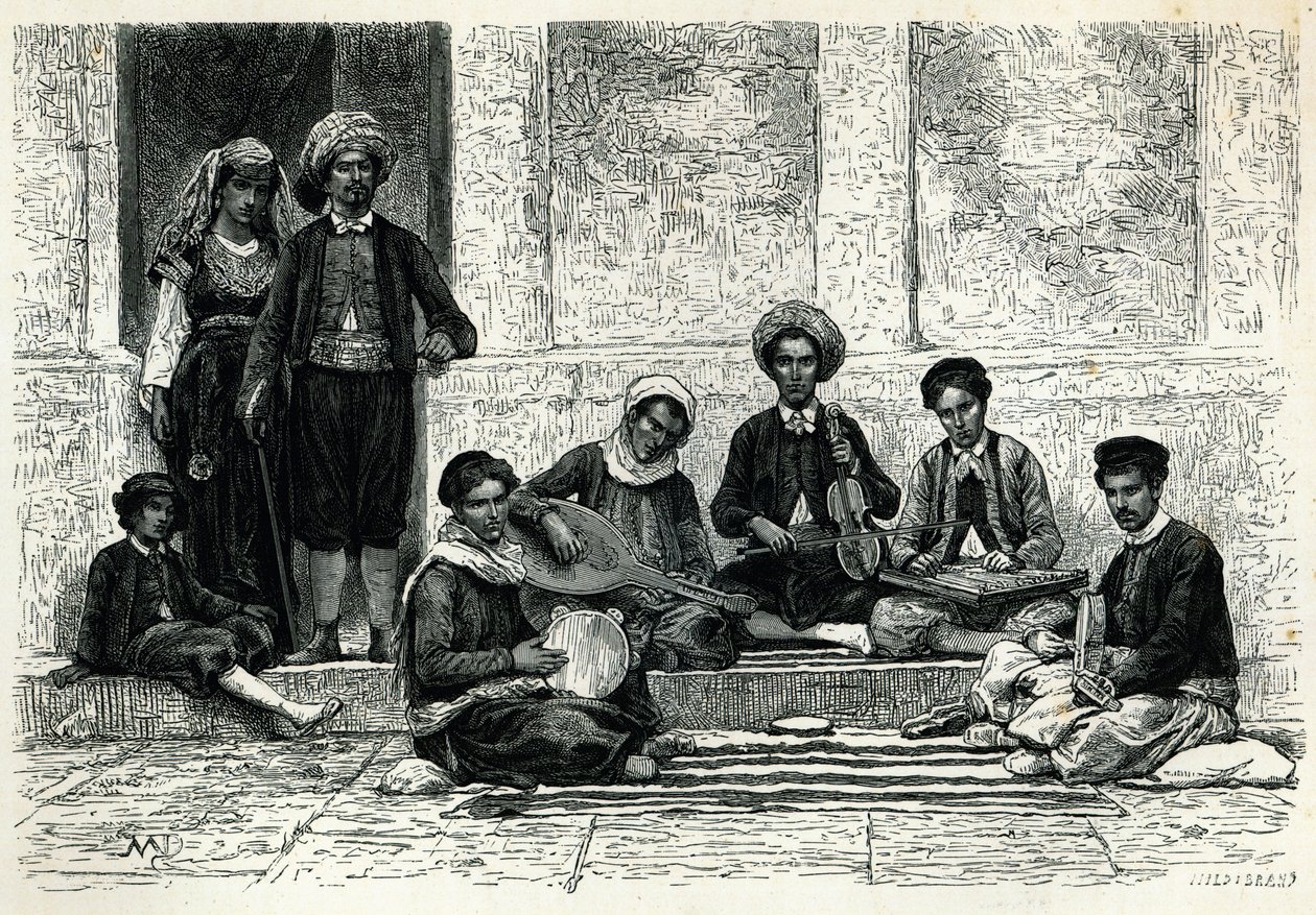 Zsidó koncert: Tlemcen alkotó: Henri Theophile Hildibrand