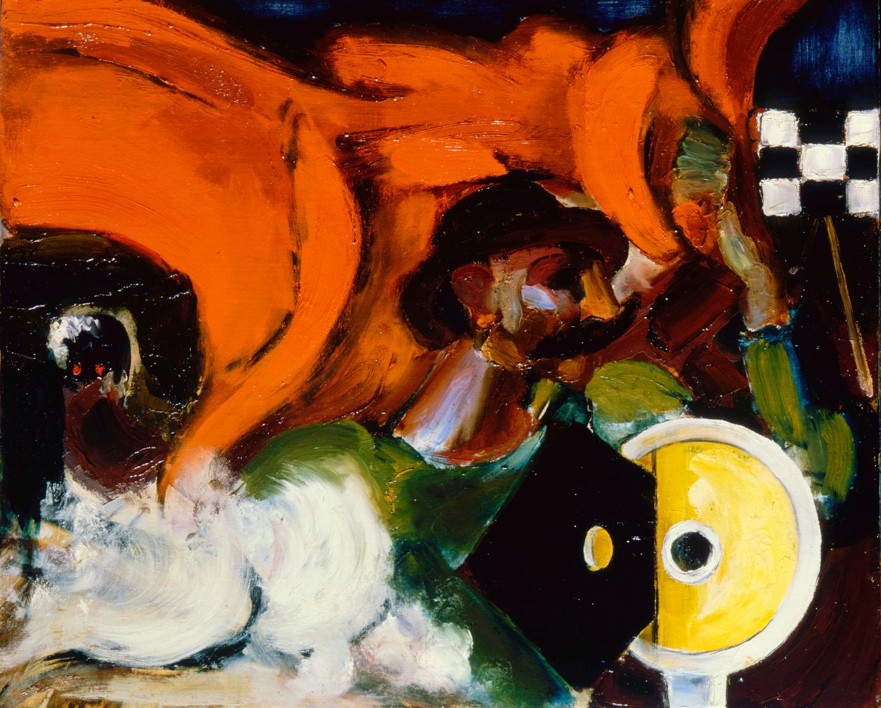 Jel, 1915. alkotó: Henri Victor Gabriel Le Fauconnier