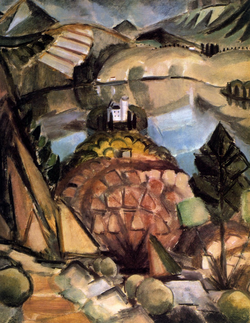 A tó, 1911 alkotó: Henri Victor Gabriel Le Fauconnier