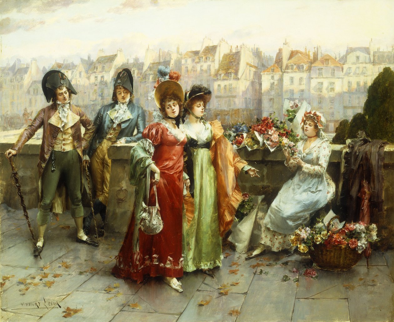 Flört alkotó: Henri Victor Lesur