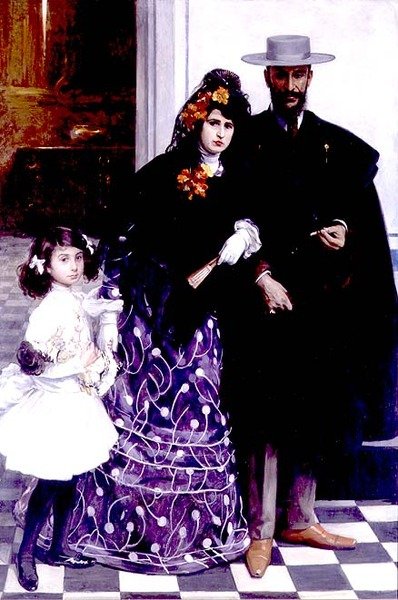 Spanyol család alkotó: Henri Zo