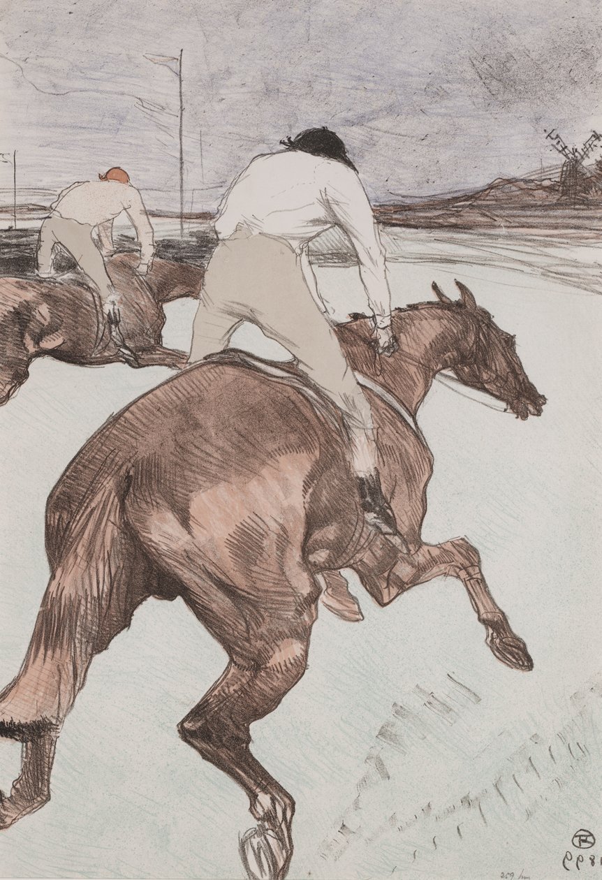 A Jockey alkotó: Henri de Toulouse Lautrec