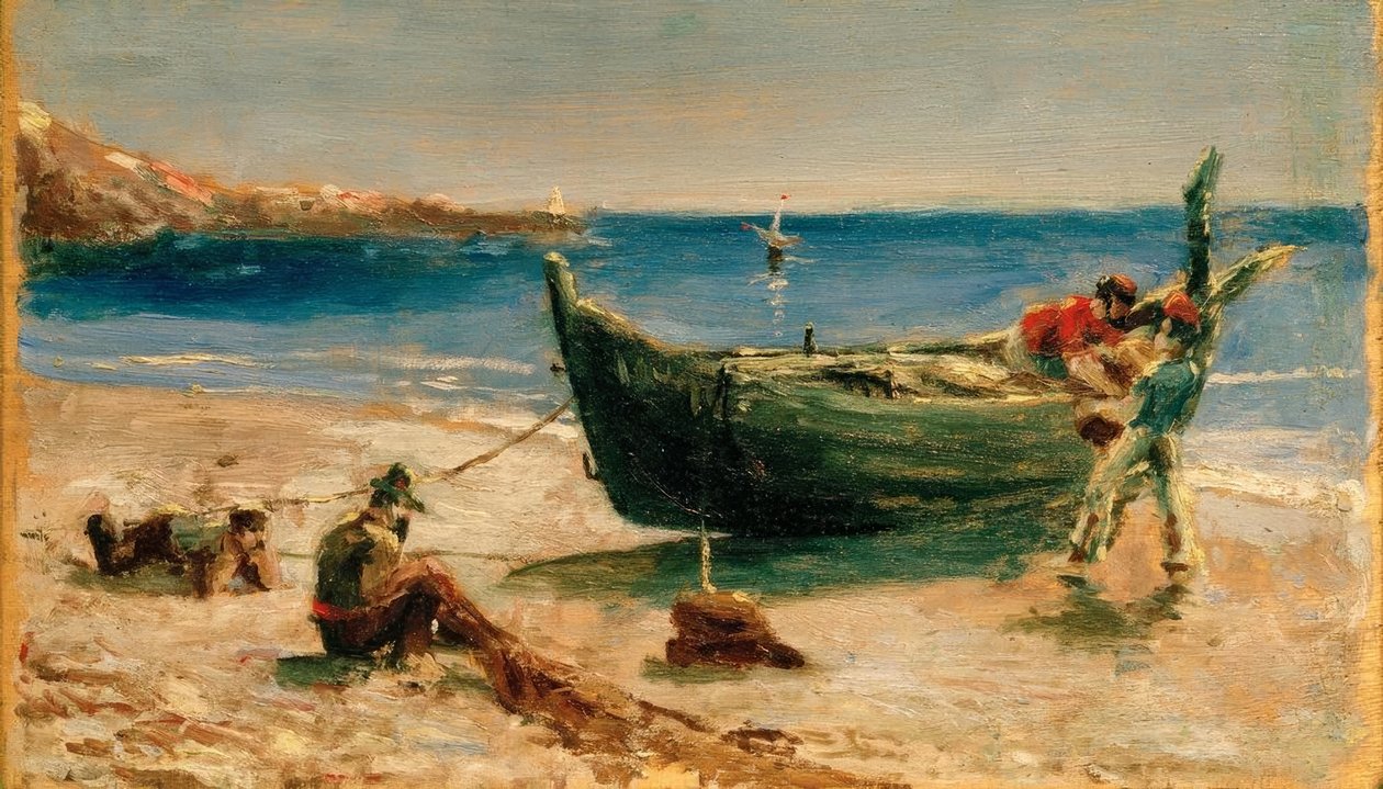 Halászhajó alkotó: Henri de Toulouse Lautrec